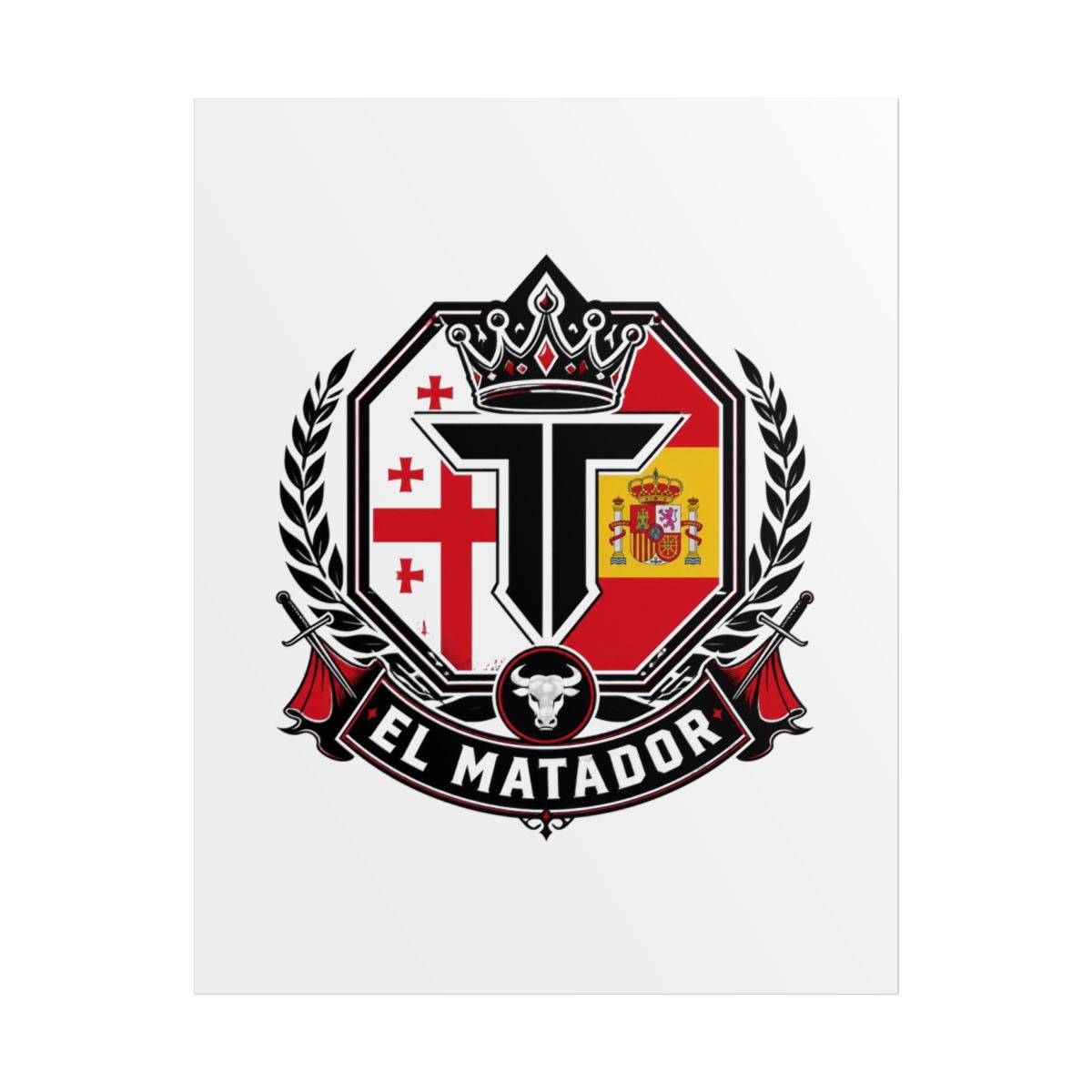 Ilia Topuria "El Matador" Poster - alternate angle 1, merchandise