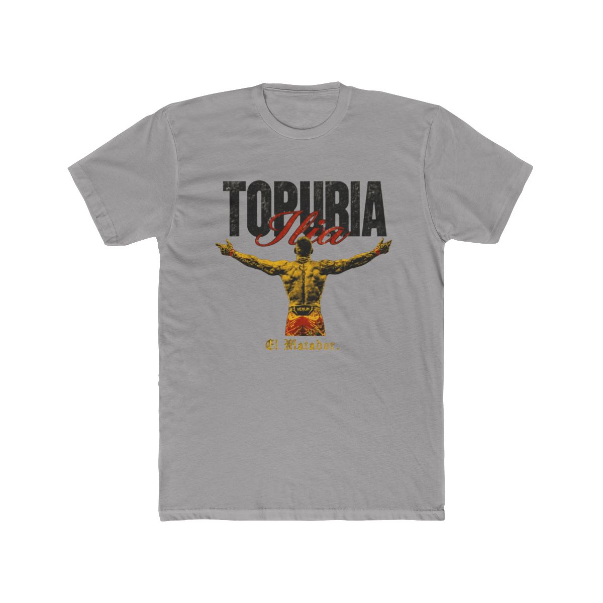 Ilia Topuria El Matador Back T Shirt - Ilia Topuria official T-Shirts merch