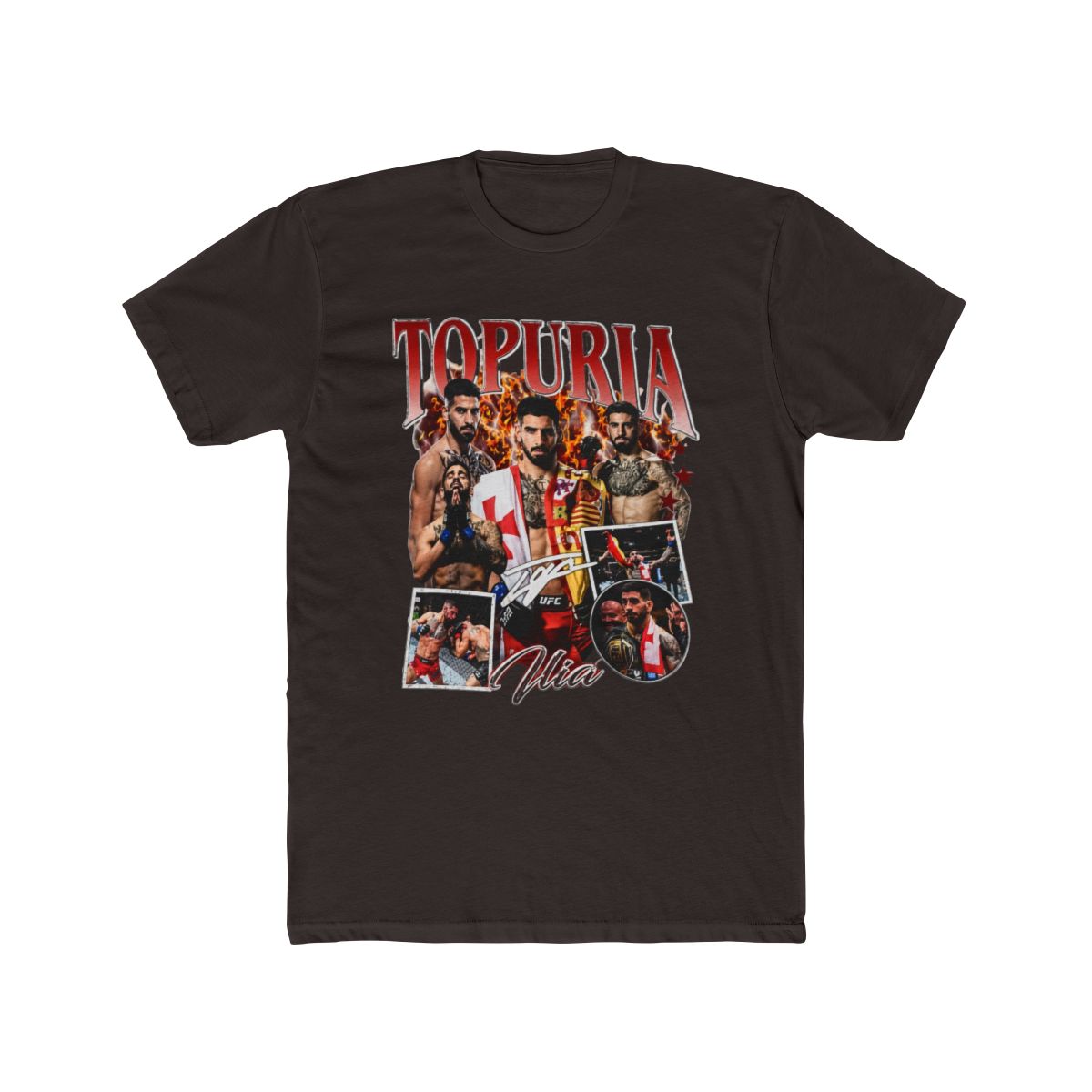 Ilia Topuria El Matador Signature T Shirt - alternate angle 4, merchandise