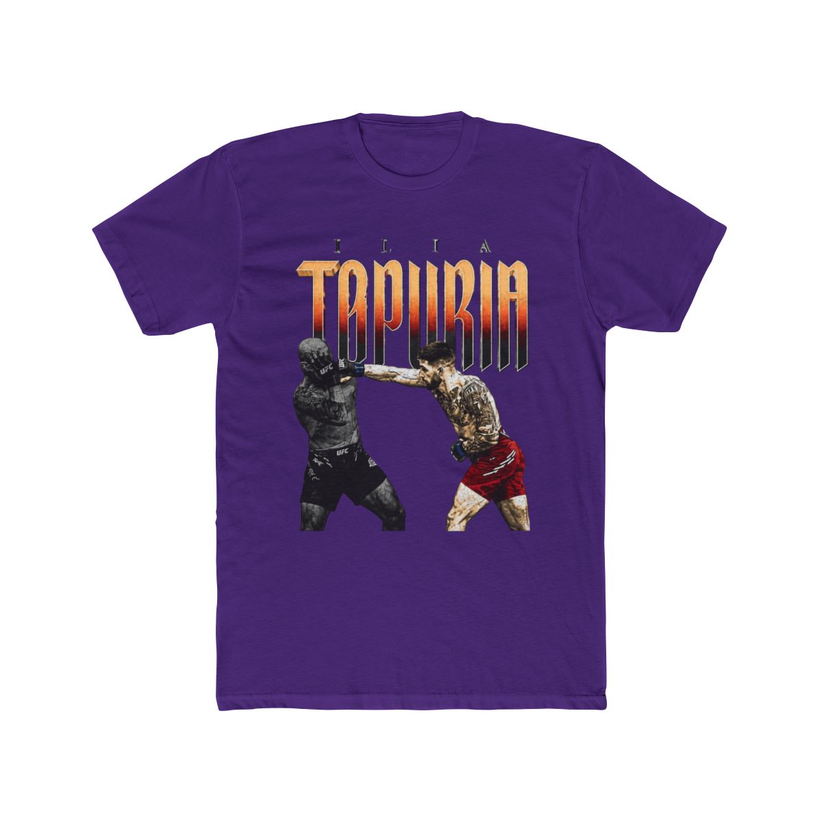 Ilia Topuria Retro Bitmap T Shirt - Ilia Topuria official T-Shirts merch