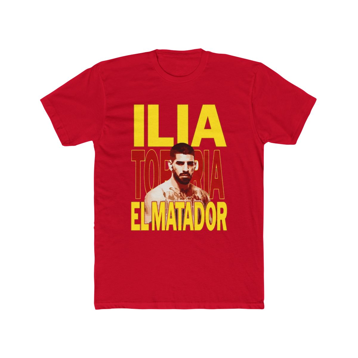 Ilia Topuria El Matador Fan MMA Art T Shirt — official Ilia Topuria T-Shirts
