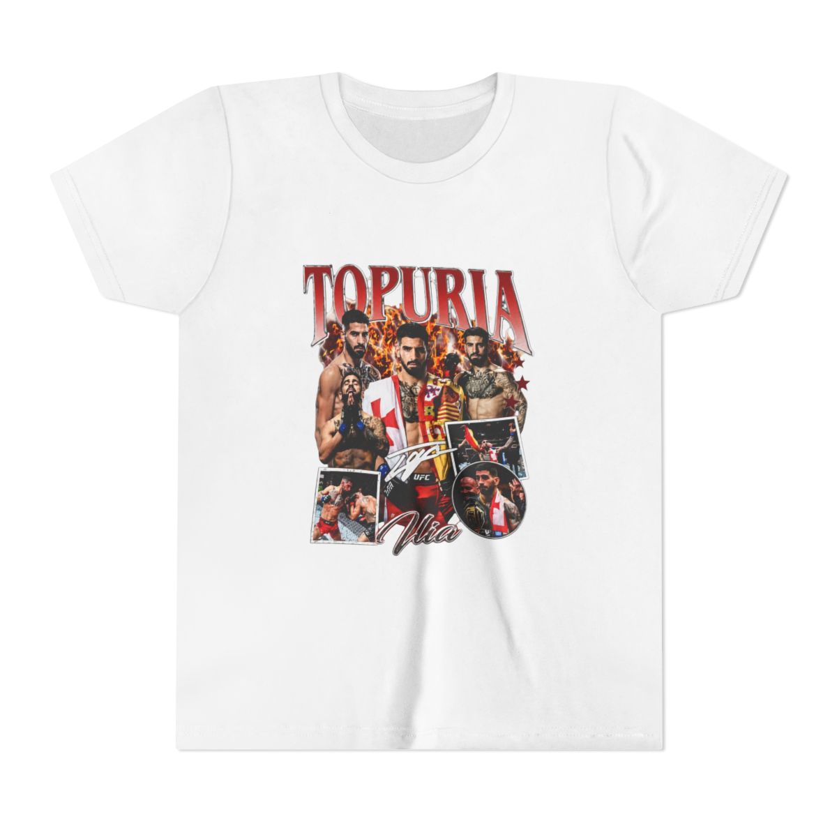 Ilia Topuria El Matador Signature Kids T Shirt