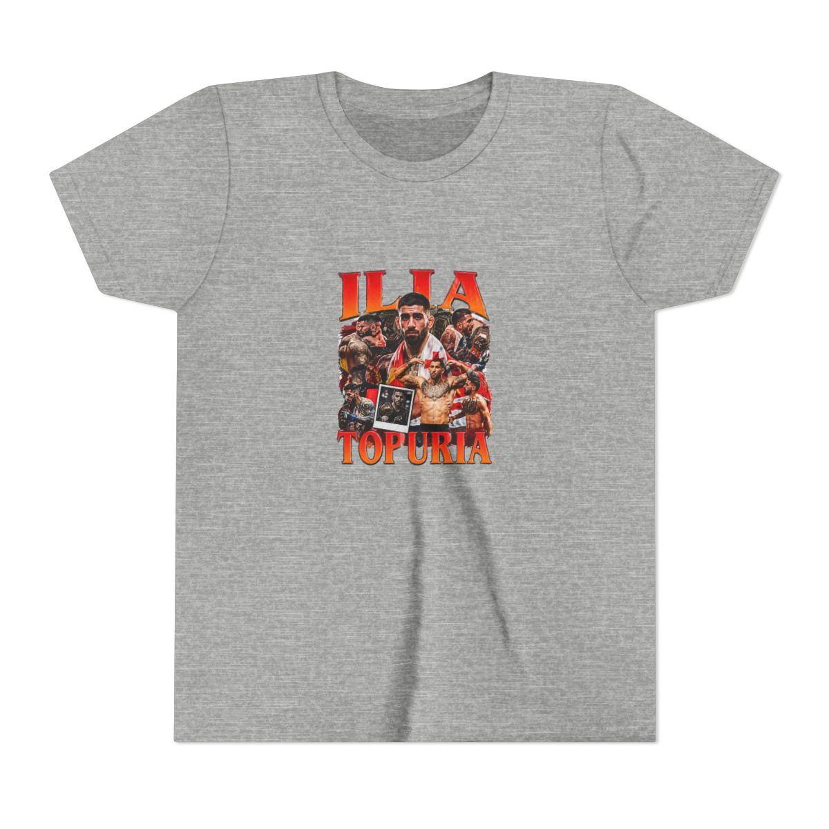Ilia Topuria "ILIA" Kids Tee — official Ilia Topuria T-Shirts